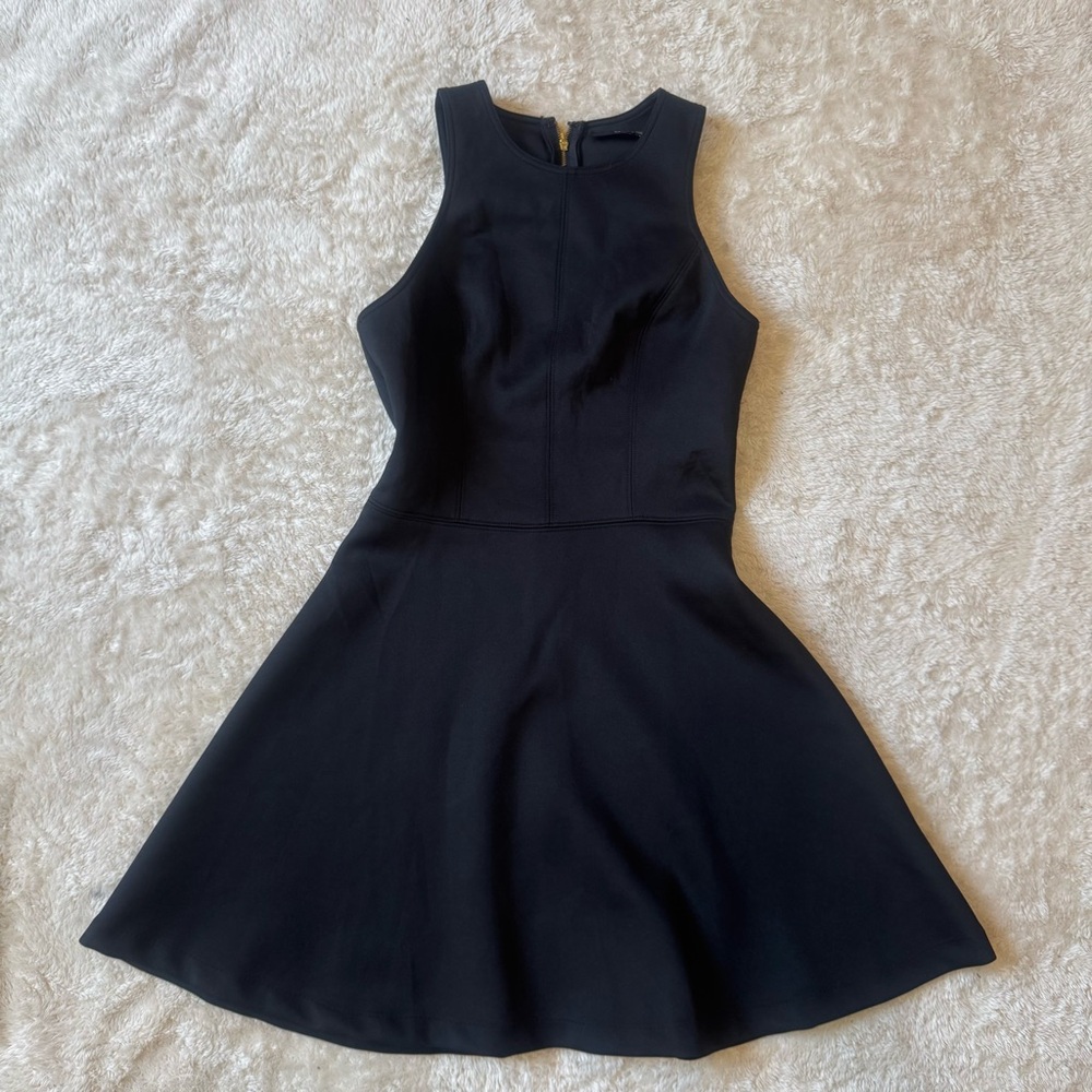 NWT Ark & Co. Women's fit & flare Mini Dress Black Classic Night Out SIZE Small
